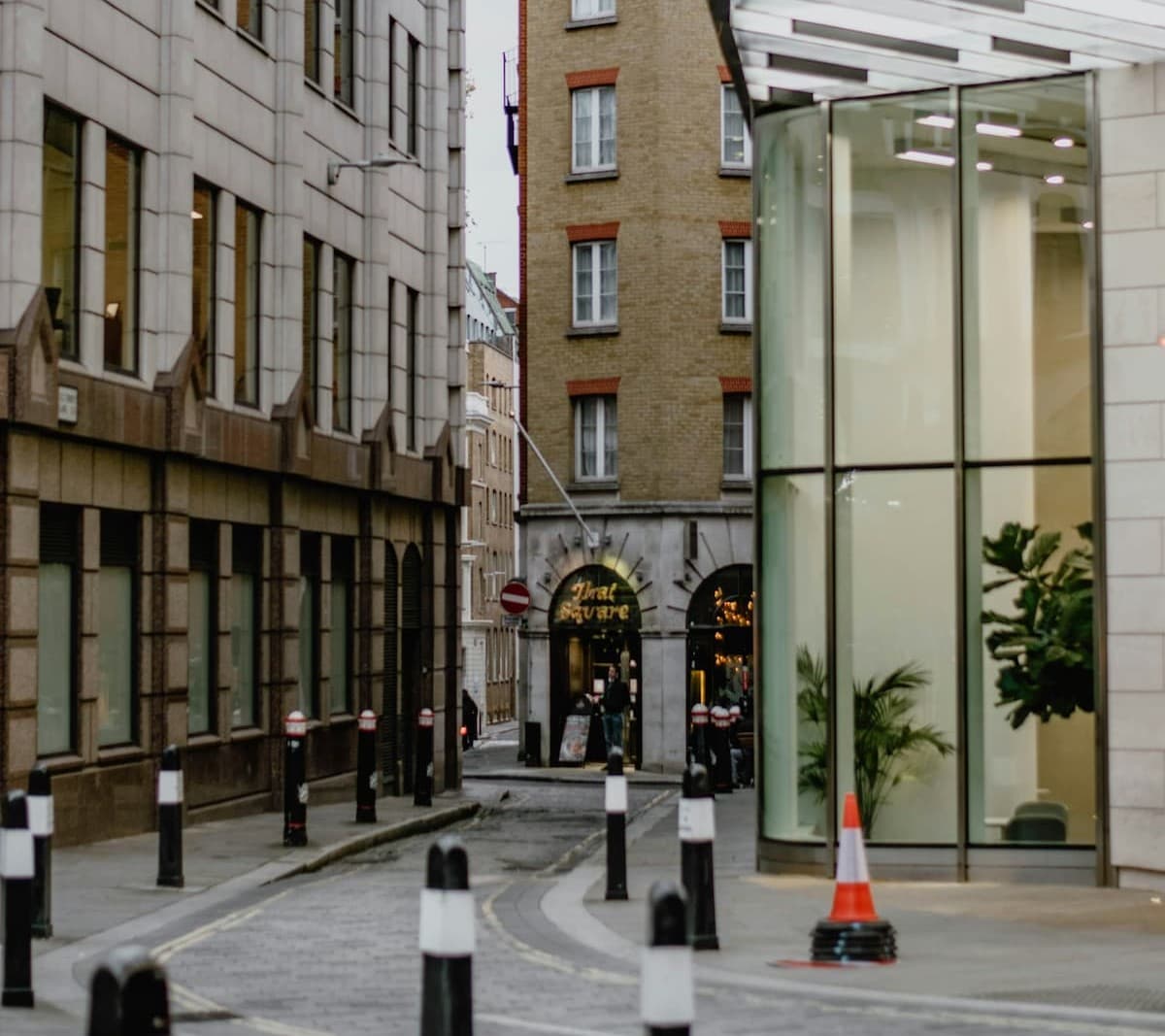 Hotel exterior in the UK