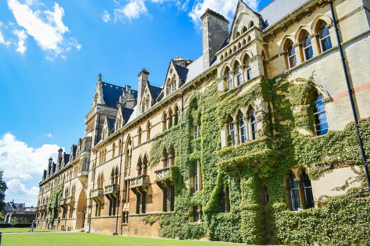 UK University building exterior