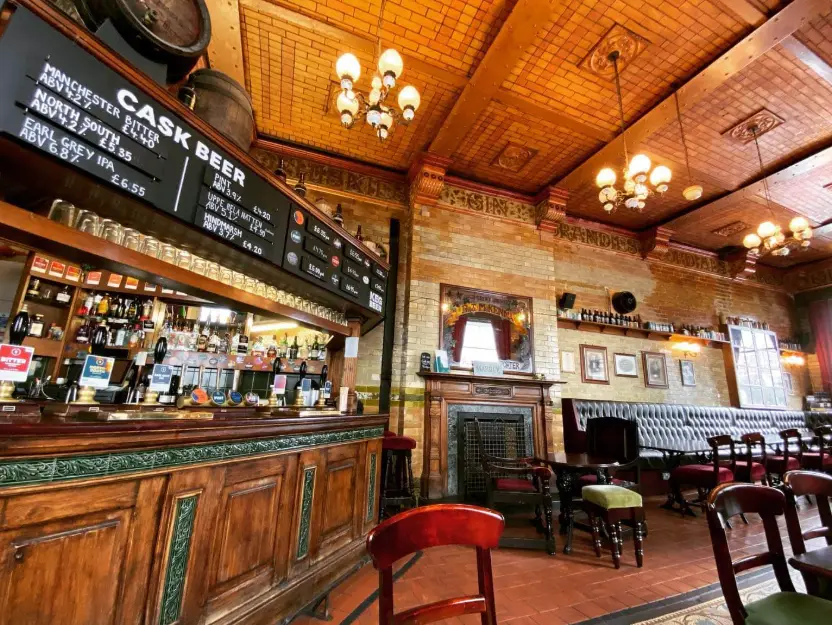 Manchester Pub Interior.