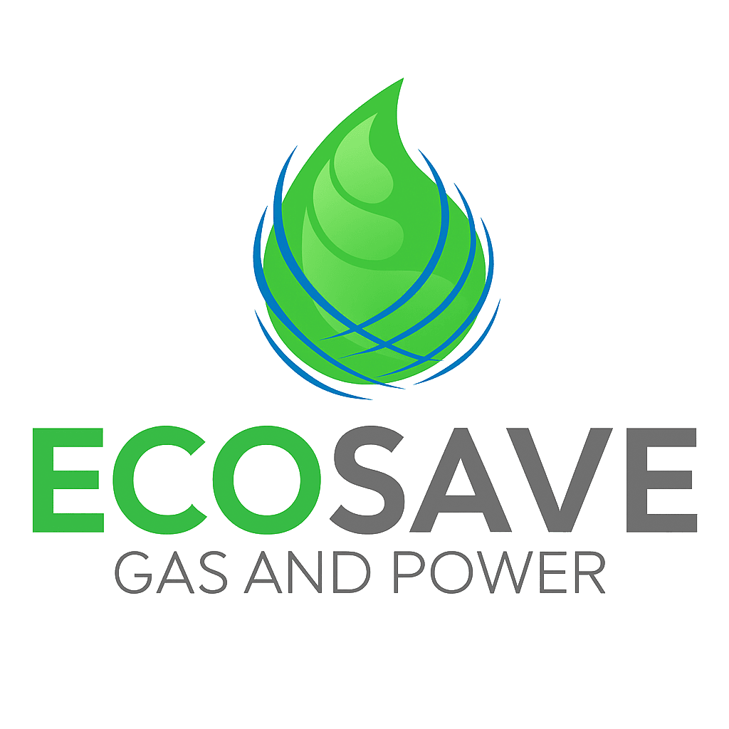 Ecosave Gas and Power logo.